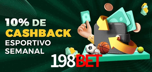 10% de bônus de cashback na 198Bet